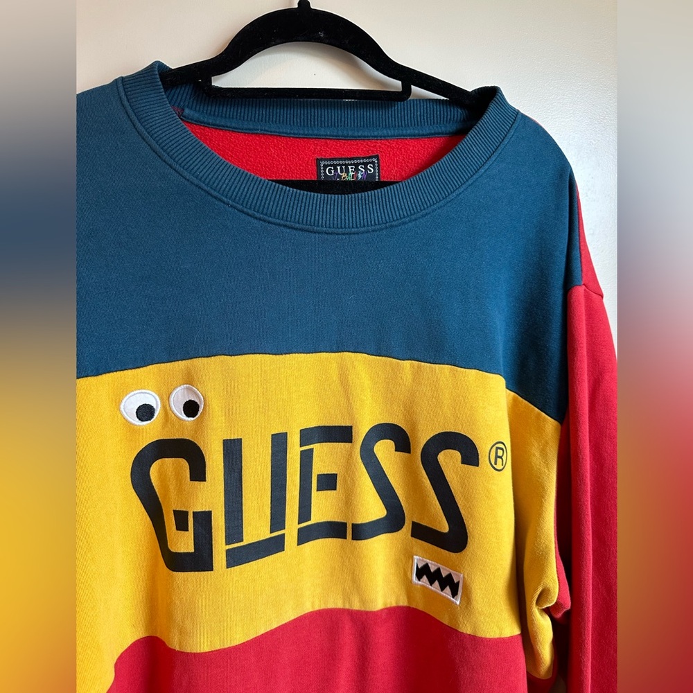 Guess x J Balvin multicolor sweater xl